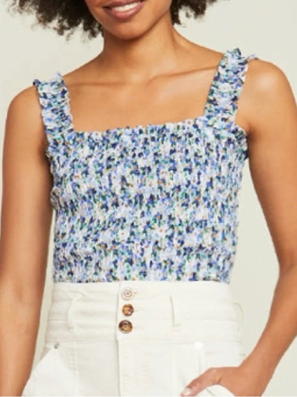 Veronica Beard Sleeveless Floral Top - Picture 2 of 8